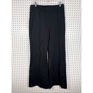 Spanx pleated front wide leg leggings size L